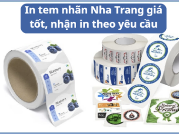 In tem nhãn Nha Trang giá tốt, nhận in theo yêu cầu