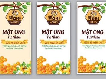 10+ Mẫu in tem nhãn Mật Ong giúp nâng tầm thương hiệu