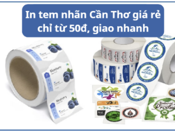 In tem nhãn Cần Thơ giá rẻ chỉ từ 50đ, giao nhanh
