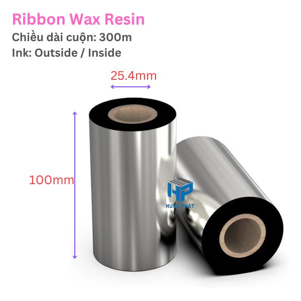 Giới thiệu về mực in mã vạch wax resin 100mm x 300m