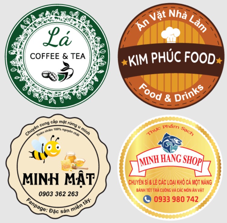 In tem nhãn thực phẩm