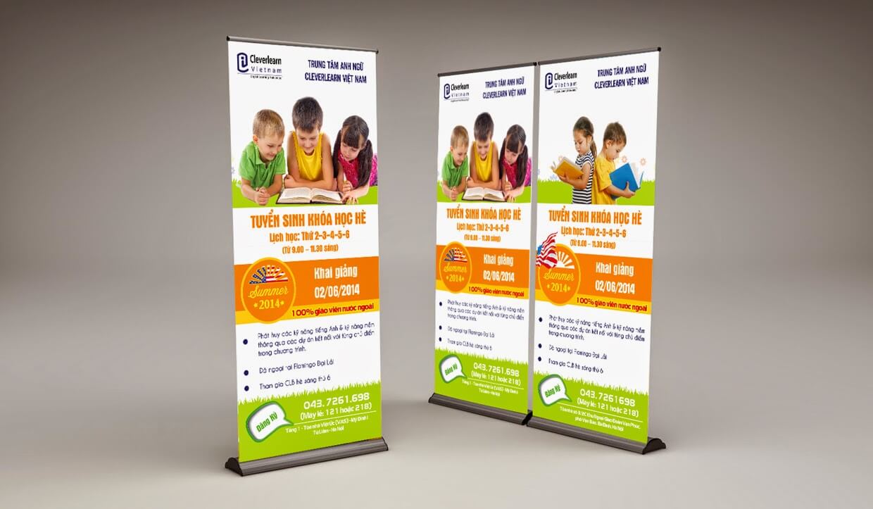 poster với standee