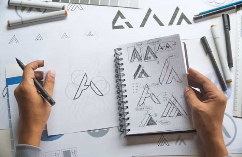 maket thiết kế logo