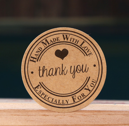 Decal kraft (giấy nâu tái chế)