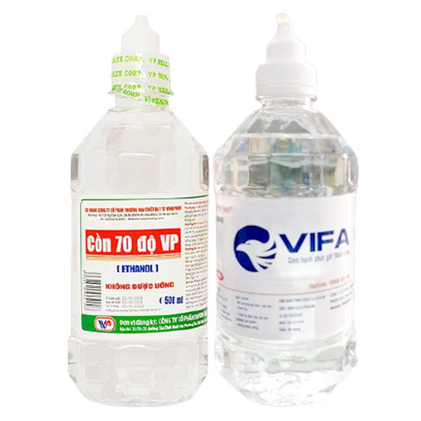 Sử dụng cồn y tế