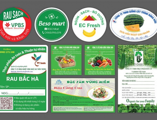 In tem nhãn thực phẩm