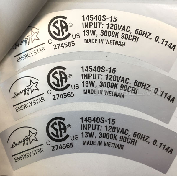 In tem nhãn điện tử