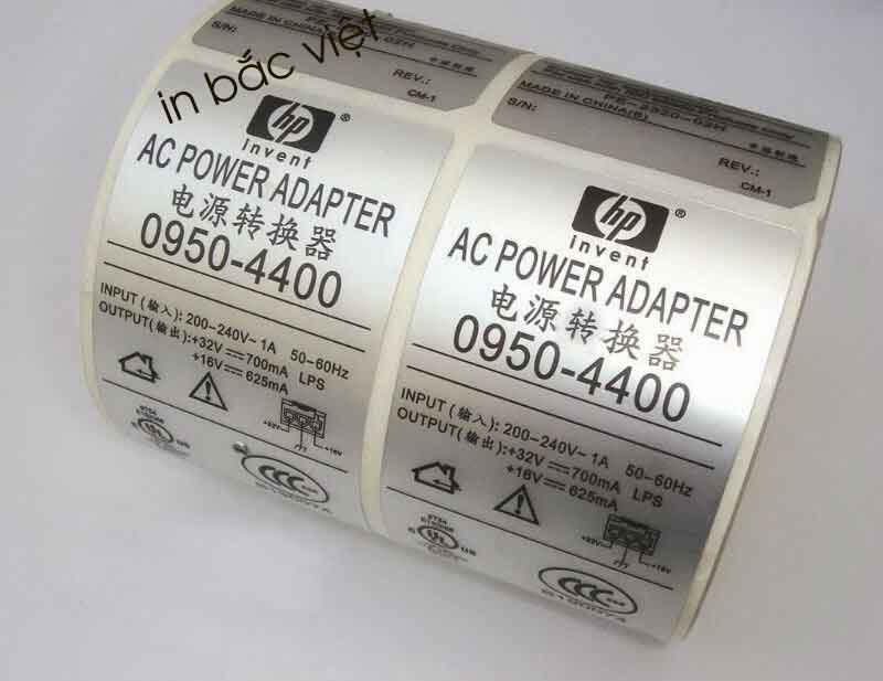 In tem nhãn điện tử