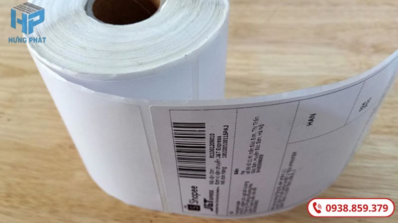 Giấy in tem nhãn ứng dụng in đơn hàng cho các đơn hàng trên sàn thương mại điện tử, dùng cho các đơn vị vận chuyển
