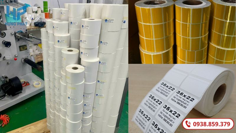 Giấy in tem nhãn (giấy in mã vạch) là một loại giấy đặc biệt dùng để in thông tin sản phẩm, mã vạch giúp dễ dàng quản lý, kiểm kê hàng hóa. 