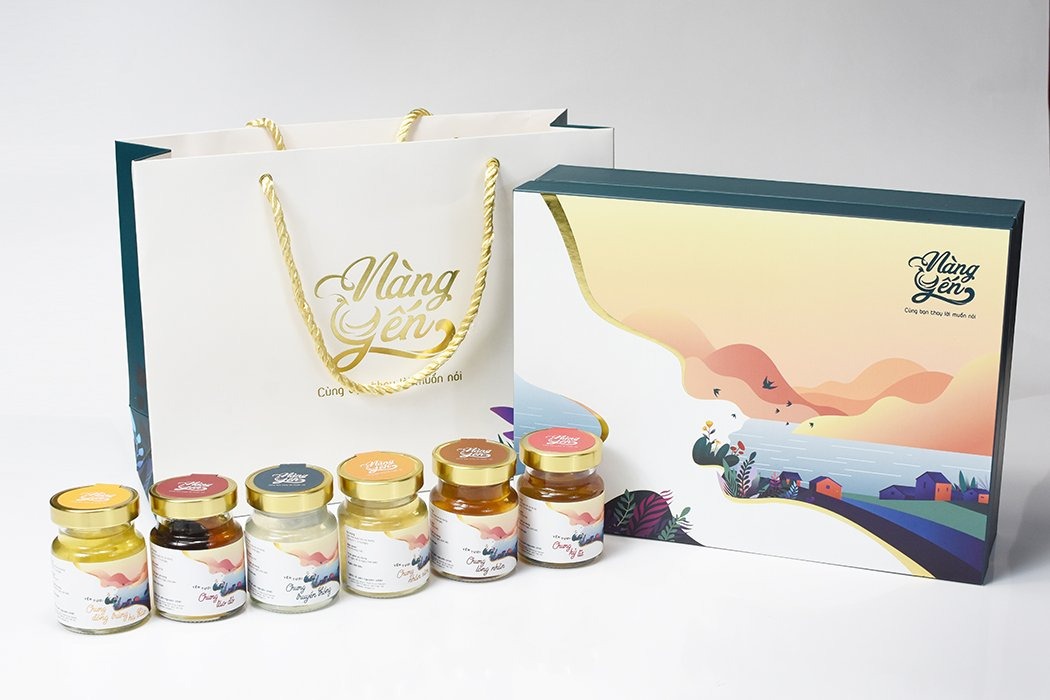 Đa dạng chất liệu cho in tem nhãn yến sào tùy theo nhu cầu của khách hàng