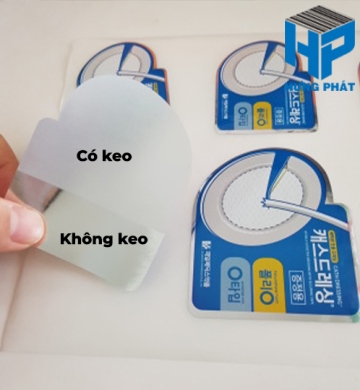 Tem nhãn in - Gia công tách ghép, khử keo