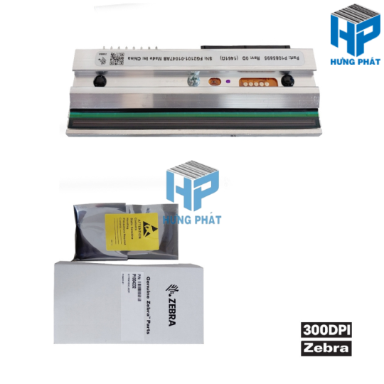 Đầu in mã vạch Zebra 105SL Plus - 300DPI  (P/N: P1053360-019)