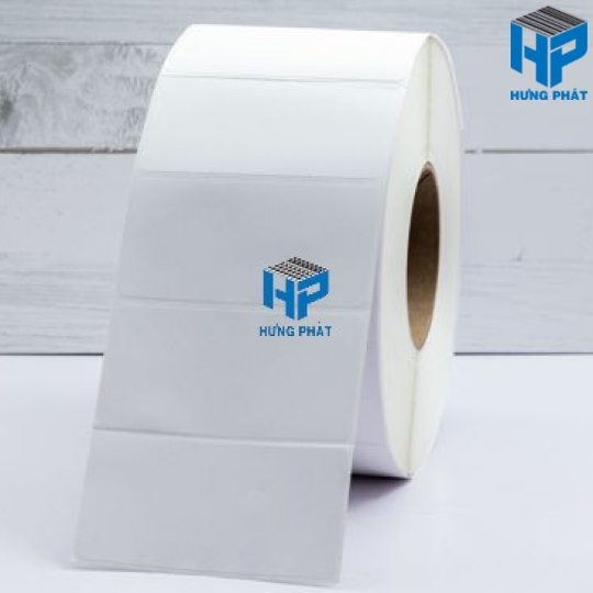 Giấy in mã vạch chất liệu Giấy Decal PVC