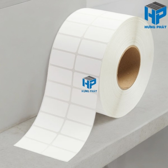 Giấy in mã vạch chất liệu Giấy Decal PVC