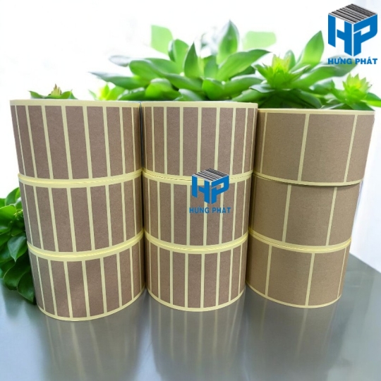 Giấy Decal in mã vạch kích thước 110mm x 30mm