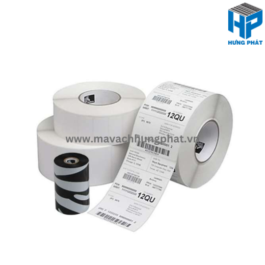 GIẤY IN MÃ VẠCH 100MM X 22MM - MÃ VẠCH HƯNG PHÁT