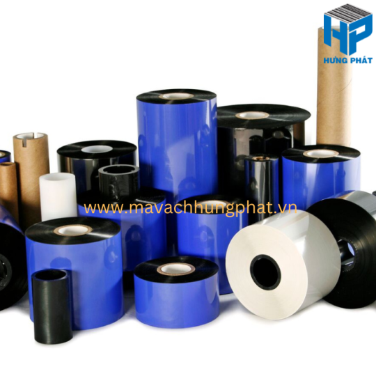 MỰC IN MÃ VẠCH WAX PREMIUM 150MM X 300M - RUY BĂNG IN MÃ VẠCH