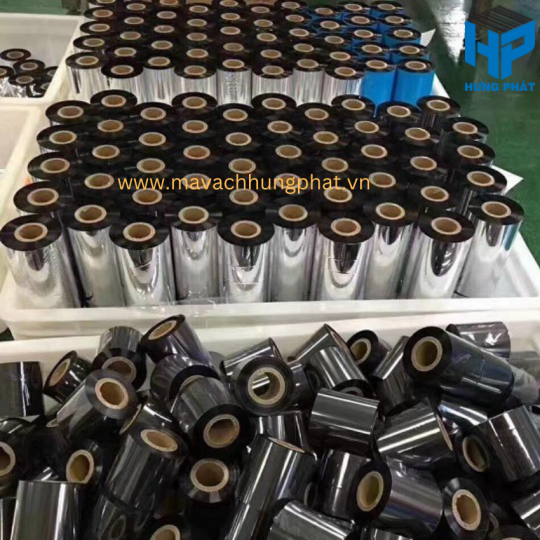 MỰC IN MÃ VẠCH WAX PREMIUM 170MM X 300M - RUY BĂNG IN MÃ VẠCH