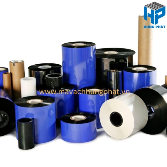 Mực in mã vạch Wax 70mm x 300m - Ruy băng in mã vạch