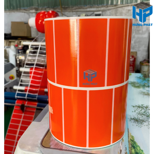 Giấy Decal in mã vạch kích thước 100mm x 40mm
