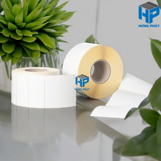 Giấy Decal in mã vạch kích thước 4 inch x 6 inch (102mm x 152mm)
