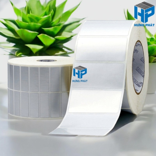 Giấy Decal in mã vạch kích thước 100mm x 40mm