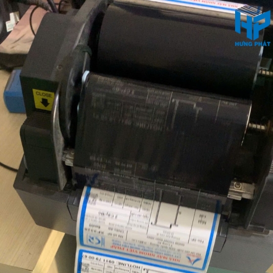 Tem nhãn Decal cuộn In sẵn logo, Thông Tin Công Ty, Dữ Liệu Cố Định