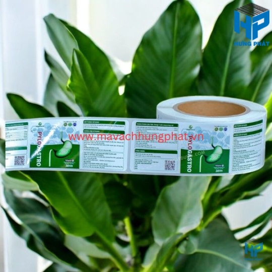Tem nhãn ngành y tế - ngành dược phẩm - ngành thực phẩm chức năng