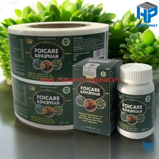 Tem nhãn ngành y tế - ngành dược phẩm - ngành thực phẩm chức năng