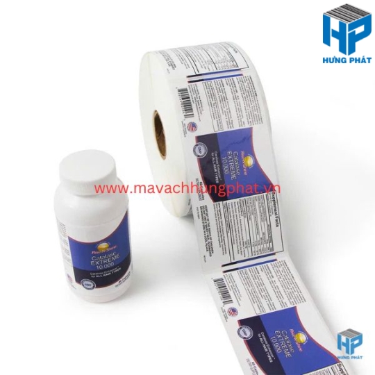 Tem nhãn ngành y tế - ngành dược phẩm - ngành thực phẩm chức năng