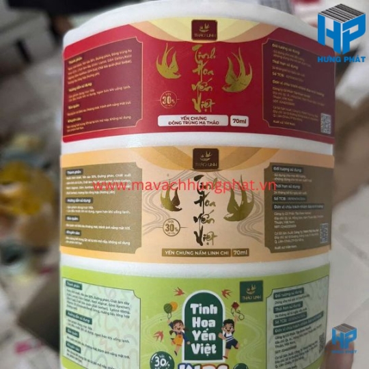 TEM NHÃN NGÀNH YẾN