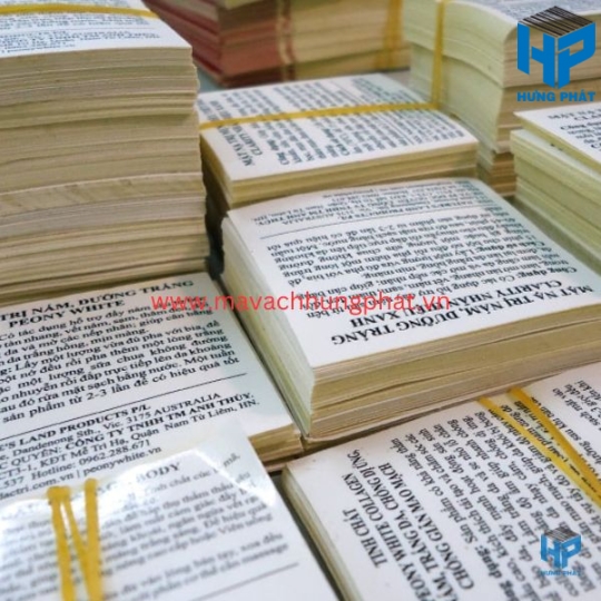 Tem nhãn phụ - Nhãn dữ liệu biến đổi