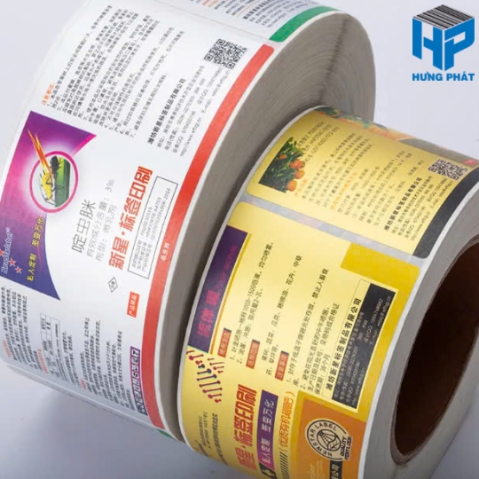 In Tem Nhãn Thuốc Trừ Sâu - Thuốc Bảo Vệ Thực Vật