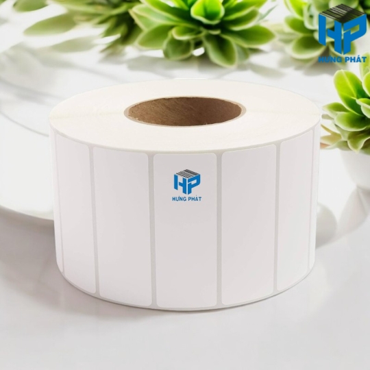 Giấy in mã vạch chất liệu Giấy Decal nhiệt