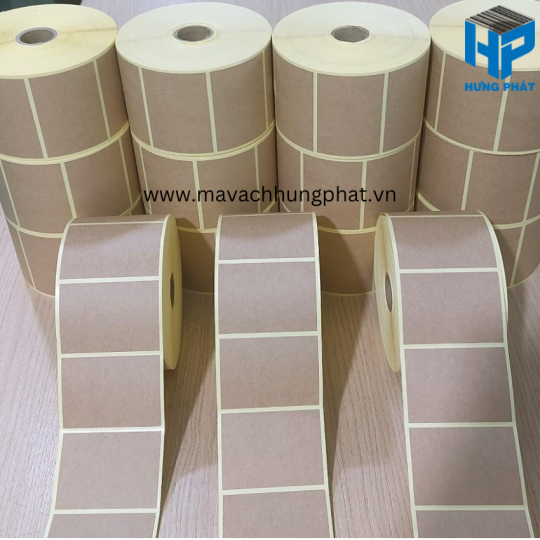 GIẤY IN MÃ VẠCH 100MM X 22MM - MÃ VẠCH HƯNG PHÁT